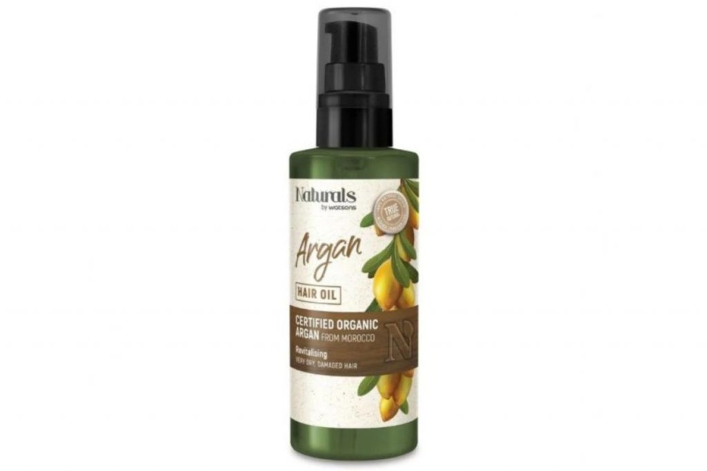 Top 10 Best Hair Oils in Malaysia 2025 9 NATURALS BY WATSONS Argan Hair Oil