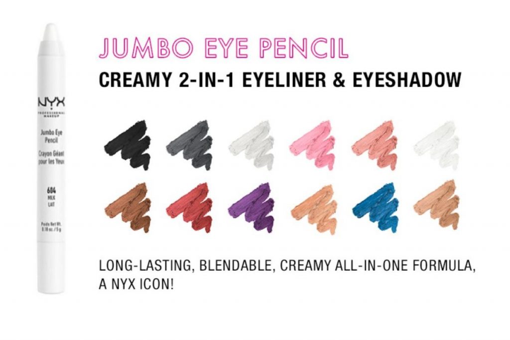 Top 10 Best Eyeliners in Malaysia 2025 12 NYX Jumbo in Multi Eyeliner Eyeshadow Pencil