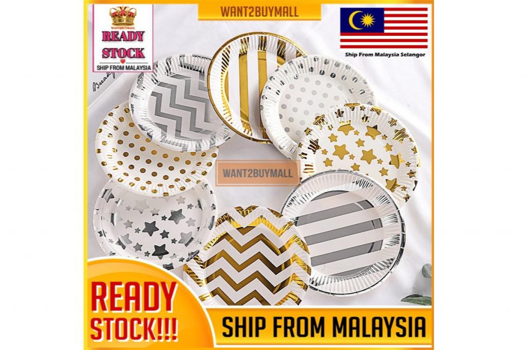 <strong>8 Pinggan Pakai Buang Terbaik di Malaysia 2025</strong> 7 Party Decoration Disposable Paper Plate