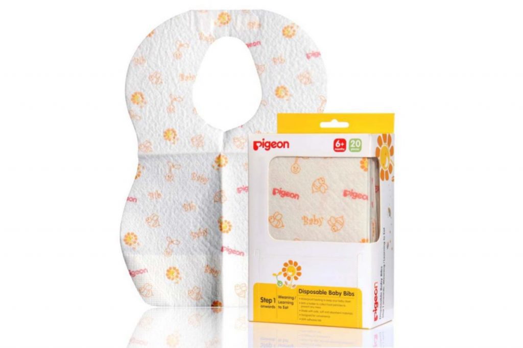 Top 9 Best Baby Bibs in Malaysia 2025 7 Pigeon Disposable Baby Bib