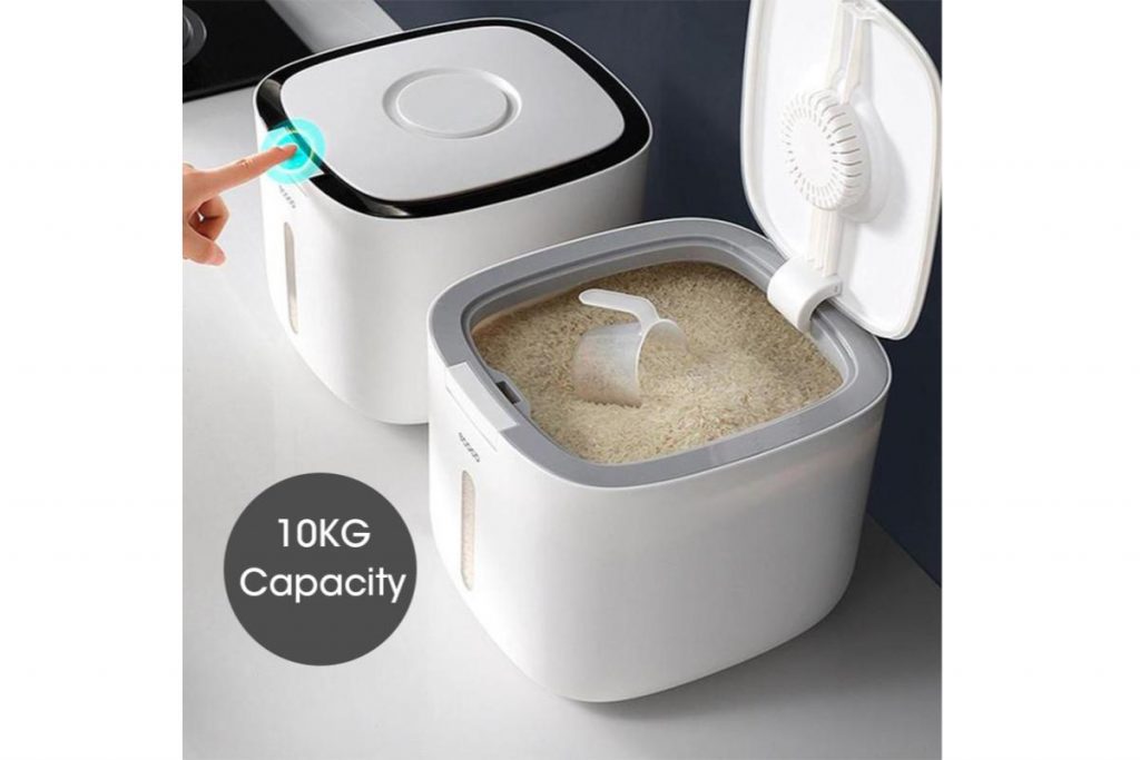 8 Bekas Beras Terbaik di Malaysia 2025 2 Rice Storage Box