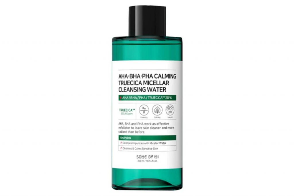 Top 10 Best Micellar Water in Malaysia 2025 9 SOMEBYMI AHA.BHA .PHA Calming Truecica Micellar Cleansing Water