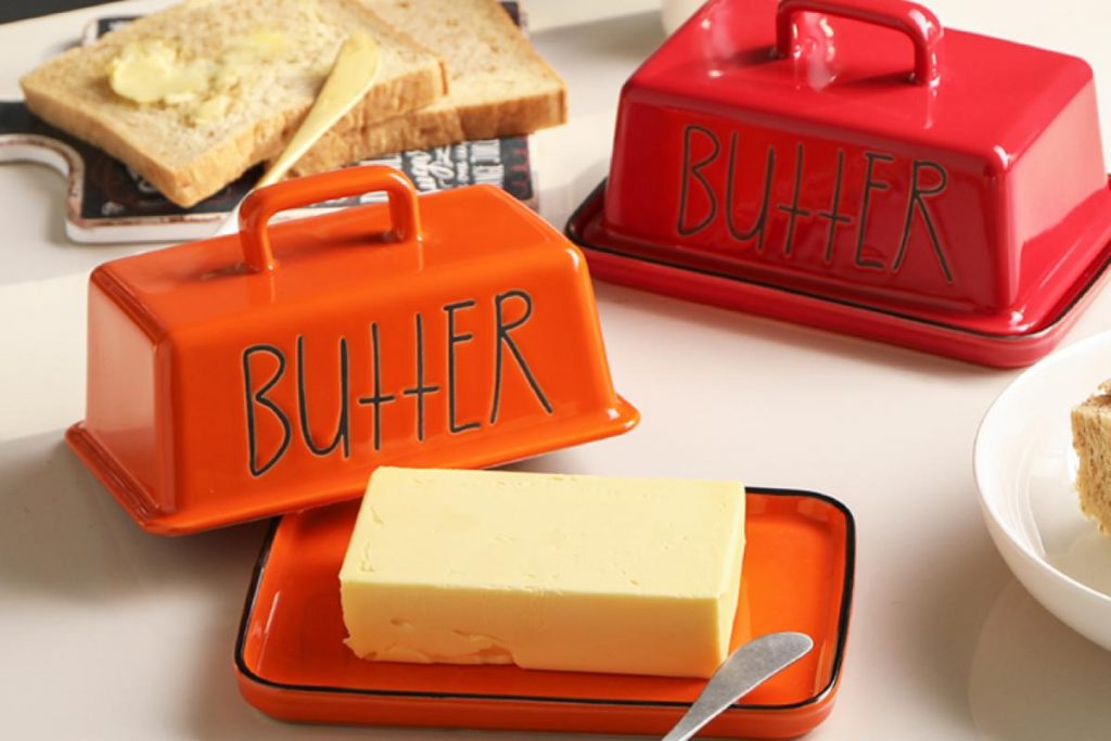 8 Bekas Mentega Terbaik di Malaysia 2025 8 SWEEJAR Large Capacity Butter Dish