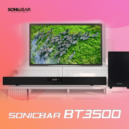 Top 10 Best Home Theater Systems in Malaysia 2025 3 SonicGear SonicBar BT Soundbar and Subwoofer Bluetooth . FM Radio USB Playback Year Warranty