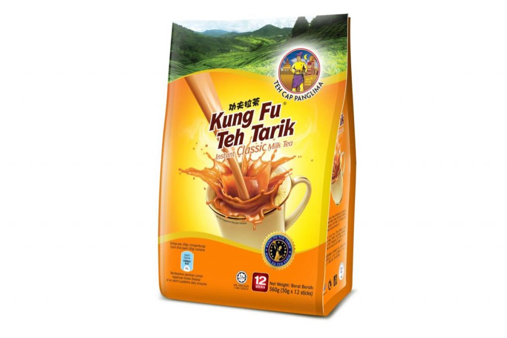 10 Jenama Teh Tarik Terbaik di Malaysia 2025 2 Teh Cap Panglima Kungfu Teh Tarik Instant Classic Milk Tea
