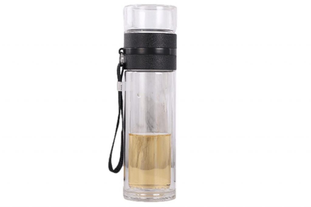 8 Botol Eco Terbaik di Malaysia 2025 7 Tempered Glass Water Bottle Tea