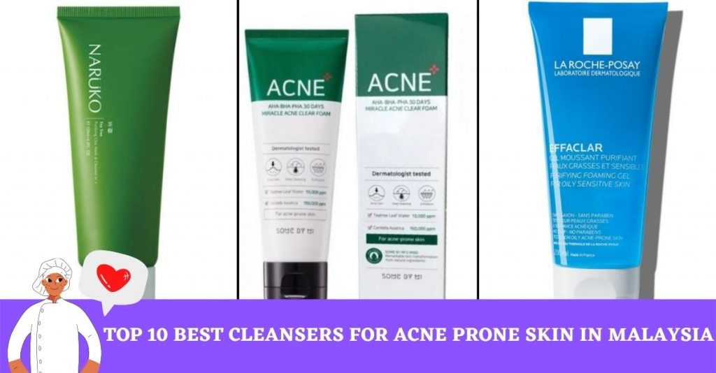 Top 10 Best Cleansers For Acne Prone Skin in Malaysia 2024 Heal