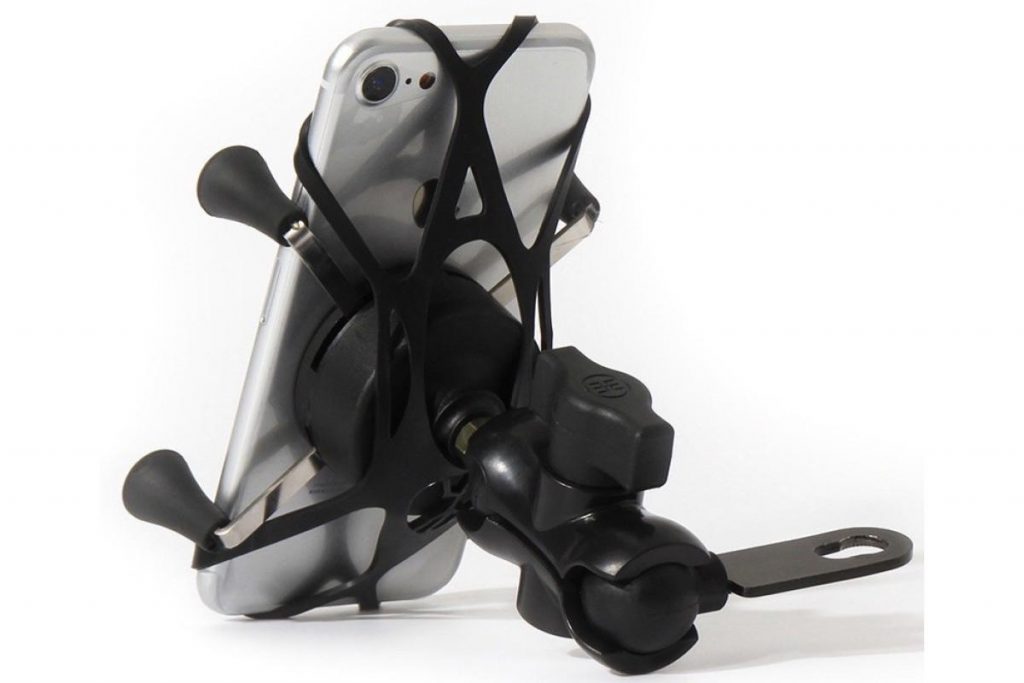 <strong>8 Pemegang Telefon Motosikal Terbaik di Malaysia 2025</strong> 4 Universal X Grip Motorcycle Phone Holder