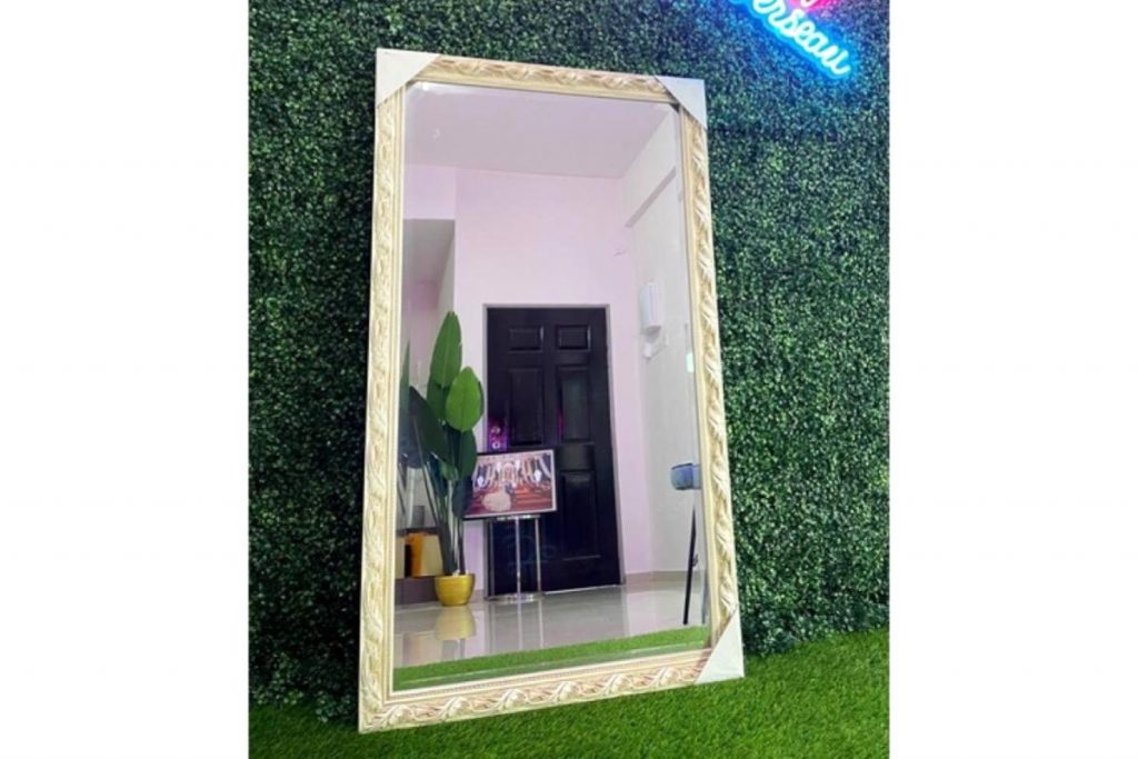 8 Cermin Full-Length Terbaik di Malaysia 2025 9 Vintage Frame Large Full Length Mirror