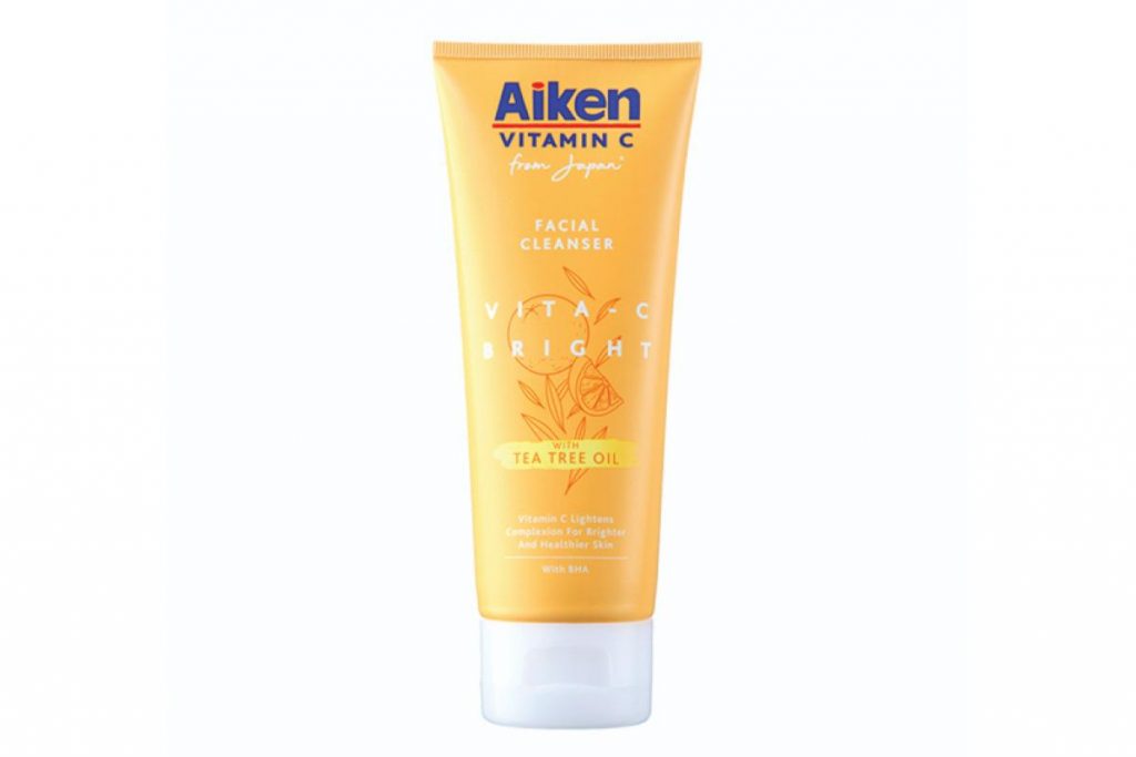 Top 10 Best Aiken Skincare Products in Malaysia 2025 6 Aiken Vita C Bright Whitening Cleanser