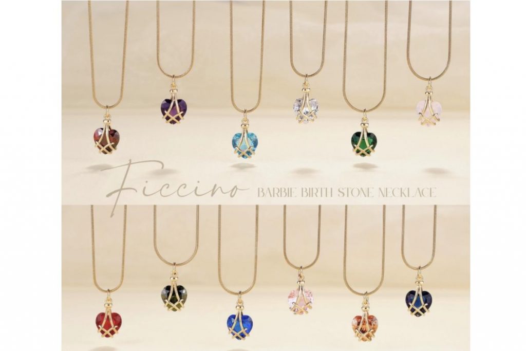 Top 8 Best Heart-Shaped Products in Malaysia 2025 2 Birthstone Love Pendant Necklace
