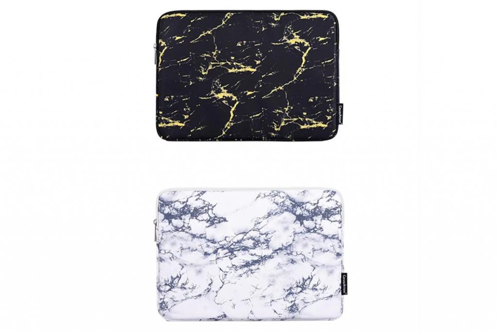 Top 8 Best Laptop Pouches in Malaysia 2025 7 CanvasArtisan Marble Laptop Pouch