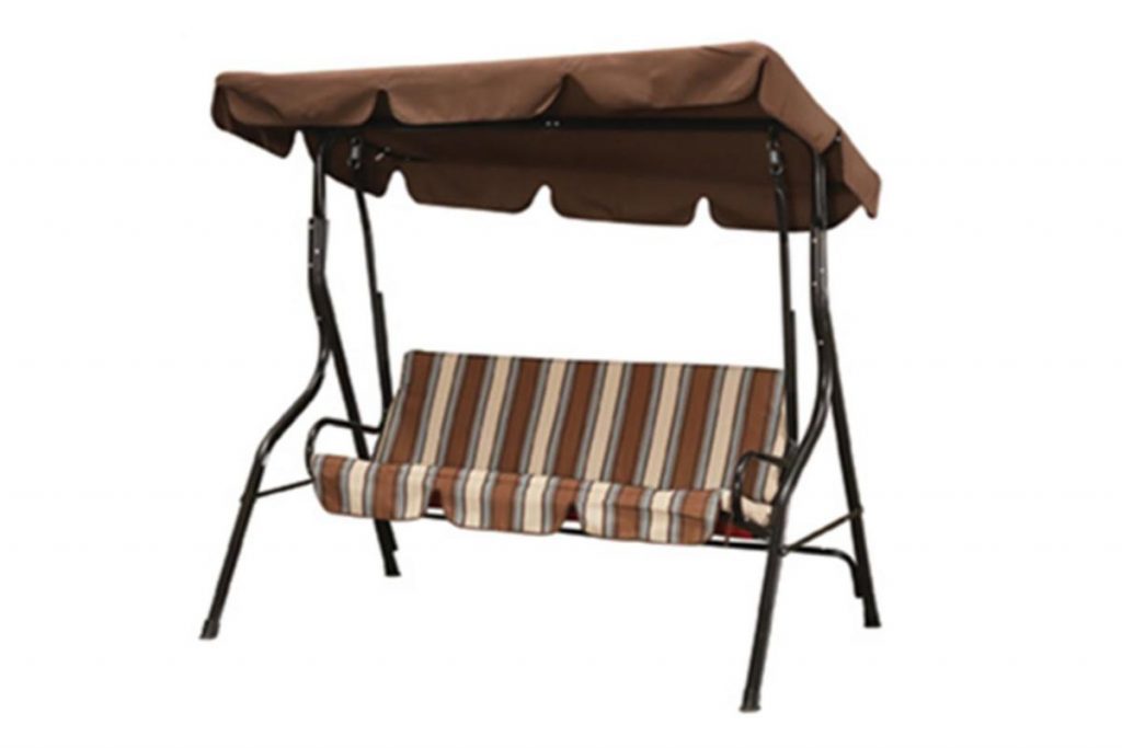 8 Buaian Luar Terbaik di Malaysia 2025 6 Dhome Seater Textile Swing