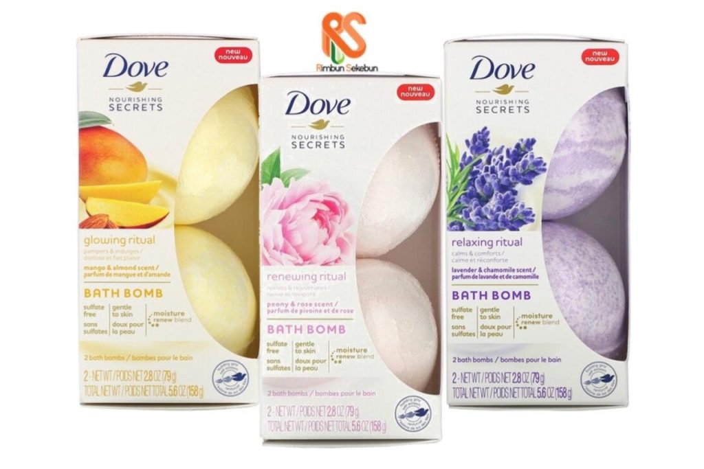 Top 8 Best Bath Bombs in Malaysia 2025 8 Dove Bath Bombs