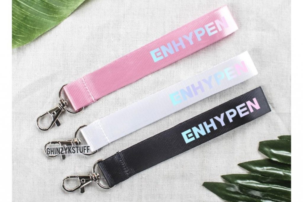 Top 8 Best Kpop Keychains in Malaysia 2025 3 ENHYPEN Hologram Strap Keychain