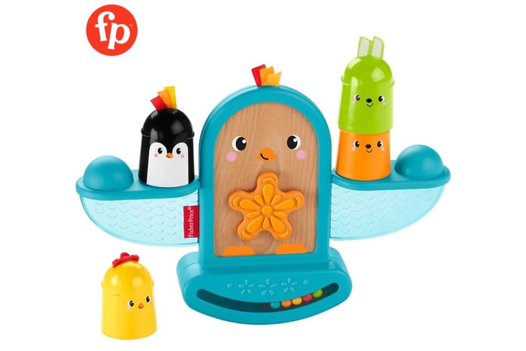 Top 9 Best Baby Rattles in Malaysia 2025 8 Fisher Price Stack and Rattle Birdie