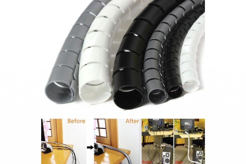 8 Organizer Wayar Terbaik di Malaysia 2025 4 Flexible Spiral Tube