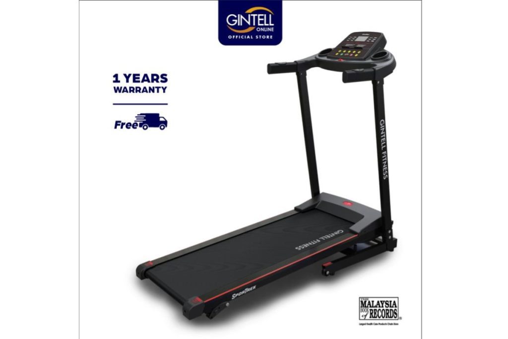 Top 8 Best Foldable Treadmills in Malaysia 2025 4 GINTELL SporTrek Treadmill