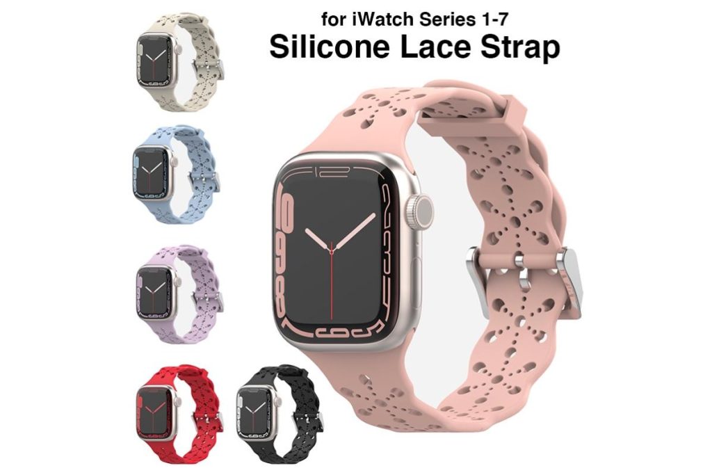 8 Tali Jam Terbaik untuk Apple Watch di Malaysia 2025 7 Lace Silicone Band