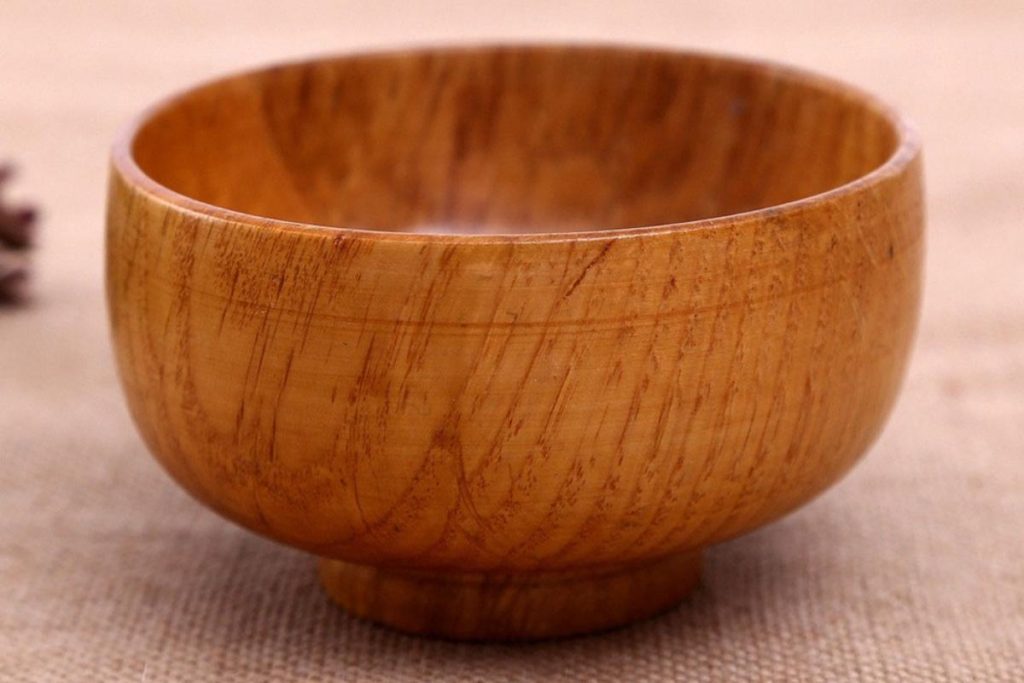 Top 8 Best Wooden Bowls in Malaysia 2025 7 Livecity Natural Round Wooden Bowl