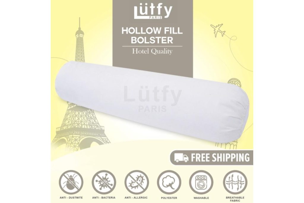 Top 10 Best Bolsters in Malaysia 2025 3 Lutfy Puffy Hollow Fill Bolster