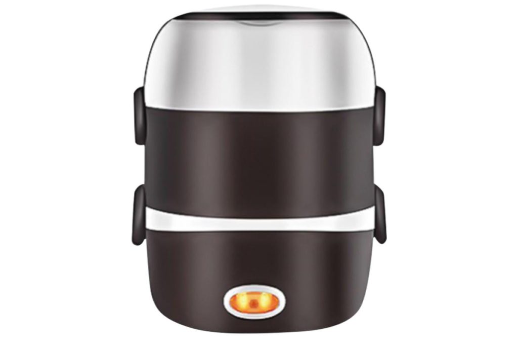 8 Bekas Makan Tengah Hari Elektrik Terbaik di Malaysia 2025 4 Lux Concept HUAPO Electric Lunch Box