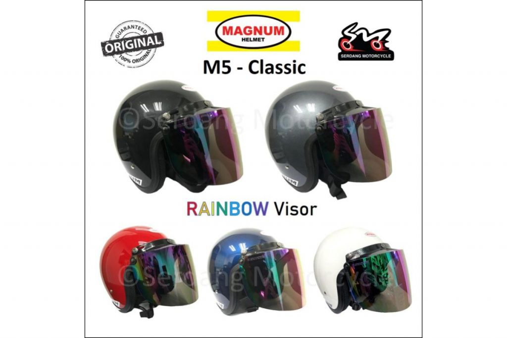 8 Topi keledar Terbaik di Malaysia 2025 8 Magnum Helmet M