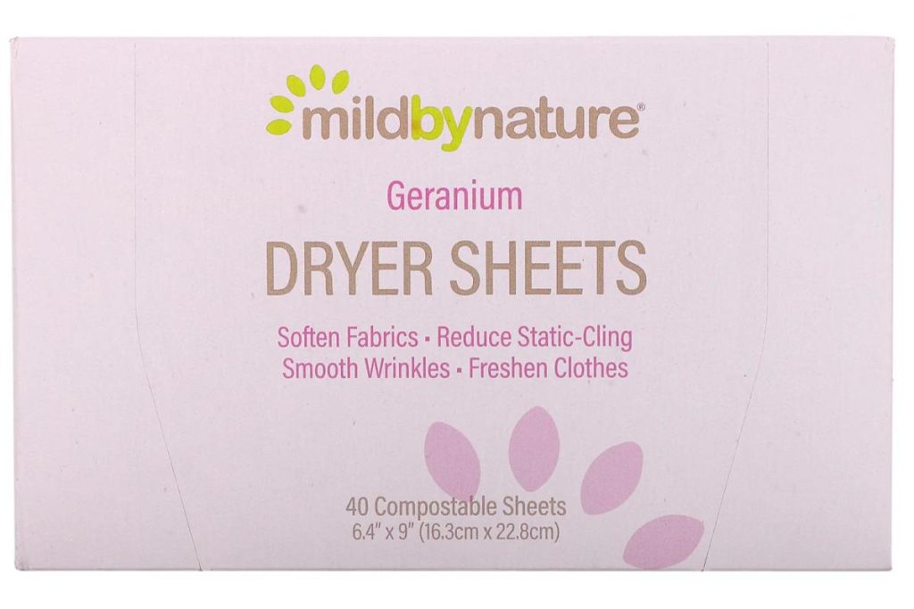 Top 8 Best Dryer Sheets in Malaysia 2025 2 Mild By Nature Sheets