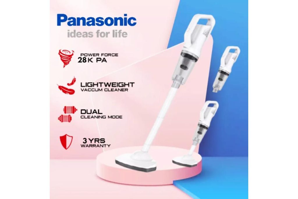 Top 8 Best Car Vacuums in Malaysia 2025 9 PANASONIC Cordless Handheld Vacuum