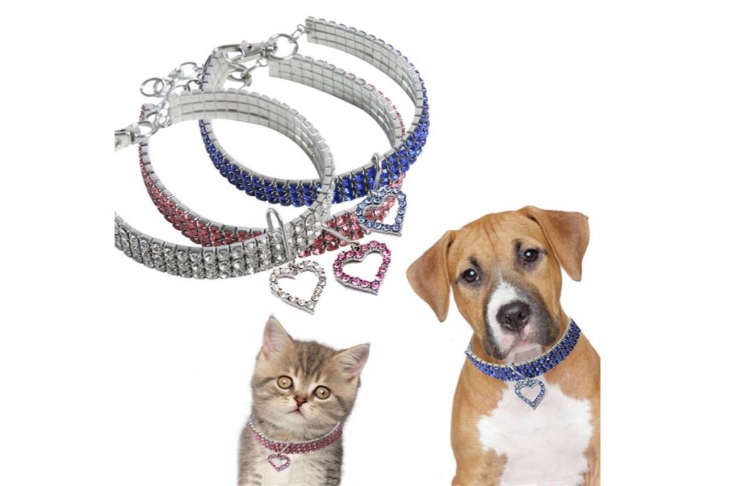 Top 8 Best Heart-Shaped Products in Malaysia 2025 8 Pet Diamond Love Pendant Collar
