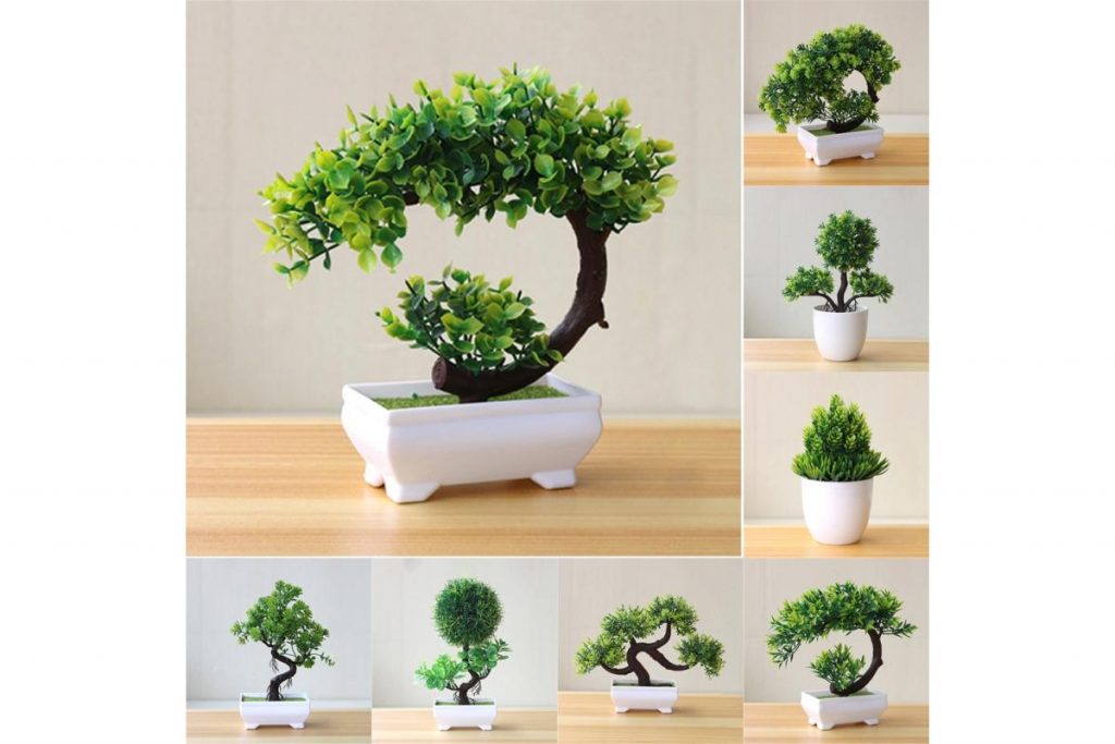 8 Tumbuhan Artifical Terbaik di Malaysia 2025 8 Potted Bonsai Artificial Plants