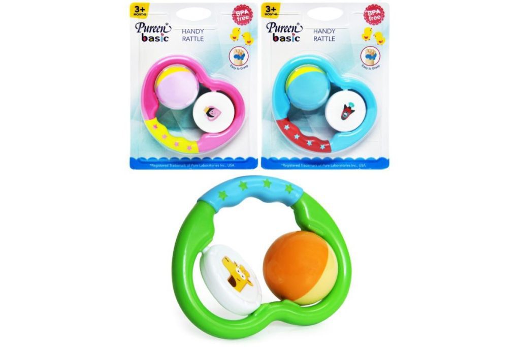 Top 9 Best Baby Rattles in Malaysia 2025 6 Pureen Handy Rattle