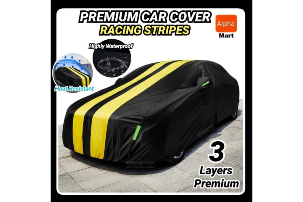 Top 8 Best Car Covers in Malaysia 2025 9 Racing Stripes Car Cover