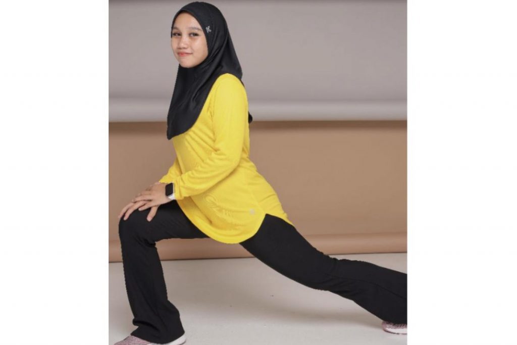 Top 8 Best Sport Activewear in Malaysia 2025 4 The Curve Modest Active T Shirt