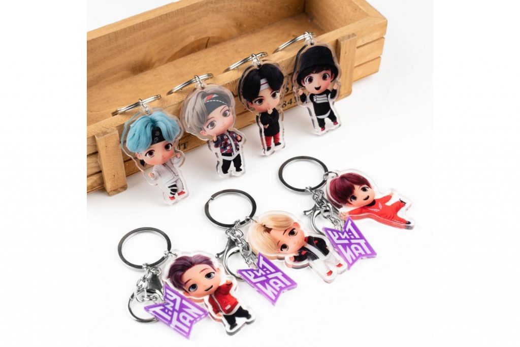 Top 8 Best Kpop Keychains in Malaysia 2025 7 TinyTAN BTS Keychains