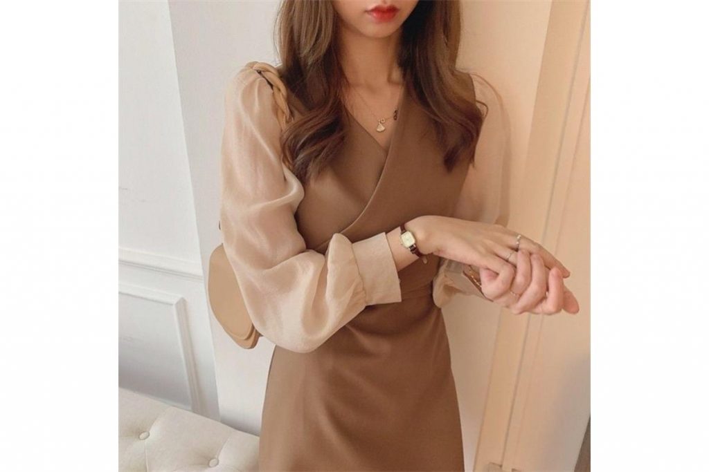 Top 9 Best Balloon Sleeve Dresses in Malaysia 2025 8 Two Pieces Balloon Sleeve Midi Dress