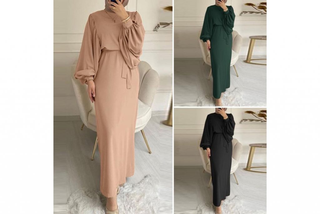 Top 9 Best Balloon Sleeve Dresses in Malaysia 2025 5 Vintage Balloon Sleeve Maxi Dress