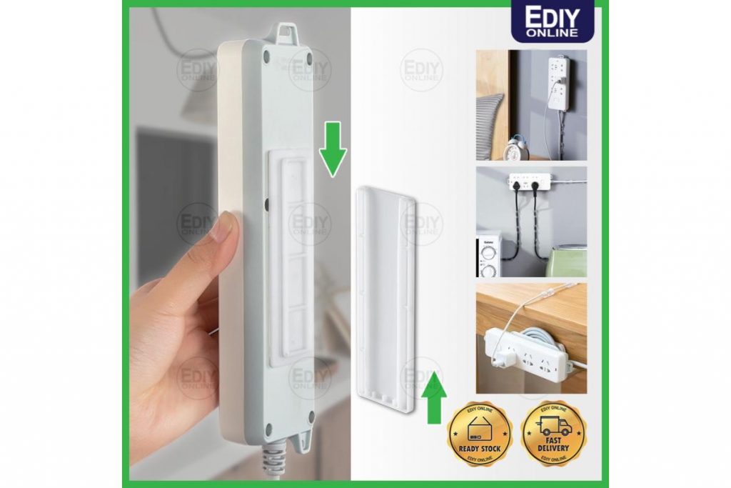 8 Organizer Wayar Terbaik di Malaysia 2025 5 Wall Mounted Extension Holder