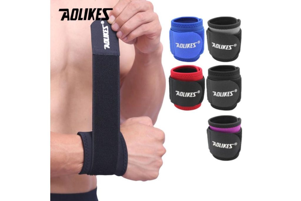 8 Fitness Wrist Straps Terbaik di Malaysia 2025 9 AOLIKES Adjustable Wrist Support