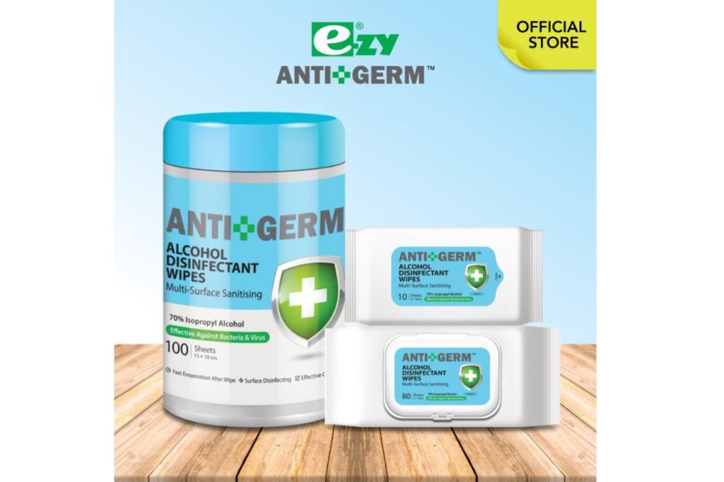 8 Alkohol Wipes Terbaik di Malaysia 2025 9 Antigerm Alcohol Disinfectant Wipes