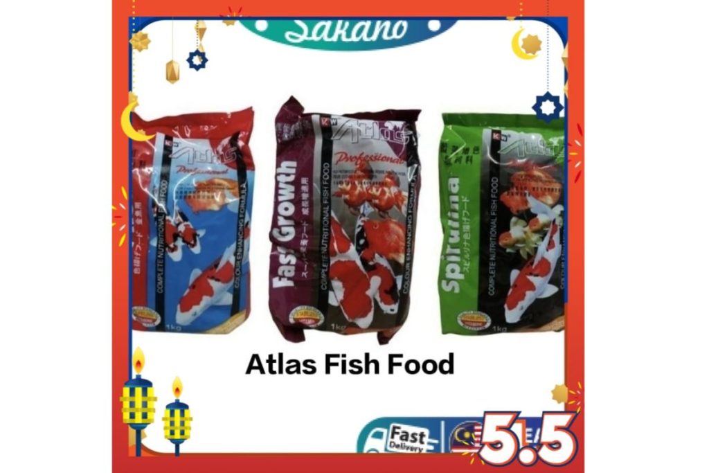 8 Makanan Ikan Akuarium Terbaik di Malaysia 2025 3 Atlas Fish Food