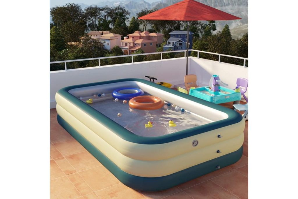 Top 8 Best Inflatable Swimming Pools in Malaysia 2025 3 Automatic Inflatable Swimming Pool
