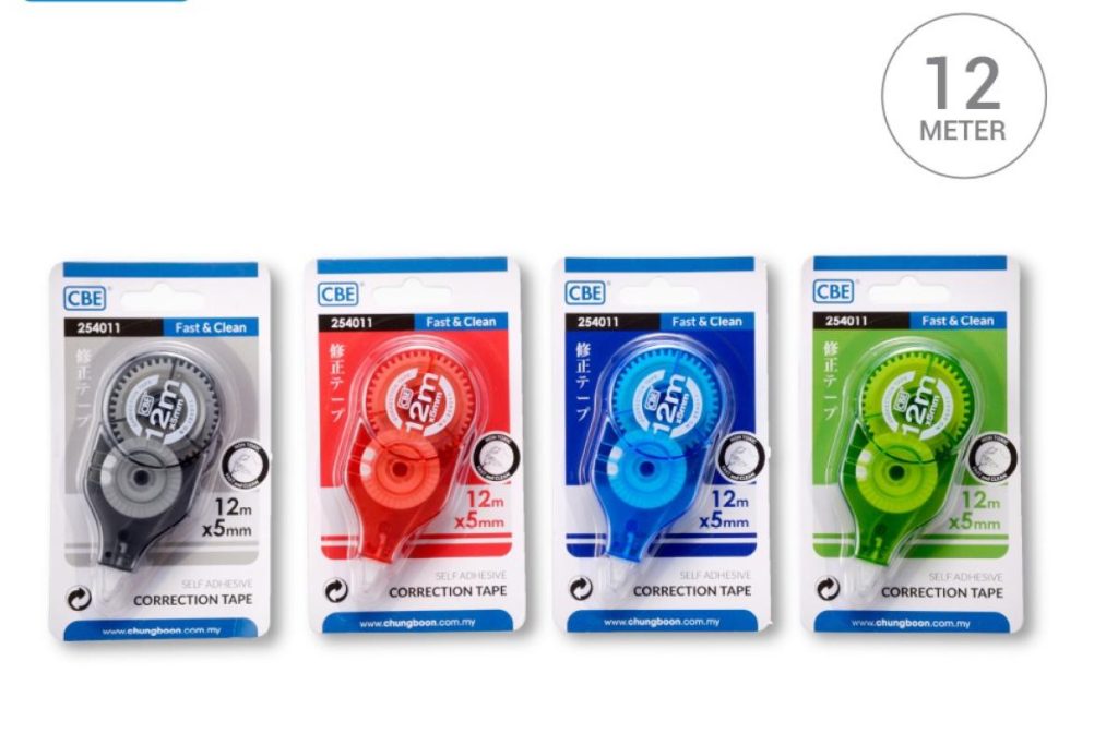 Top 8 Best Correction Tapes in Malaysia 2025 7 CBE Correction Tape