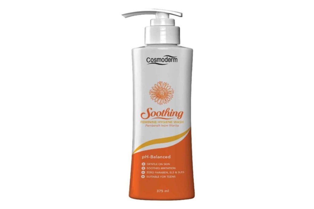 8 Pembersih Wanita Terbaik di Malaysia 2025 3 Cosmoderm Soothing Feminine Hygiene Wash