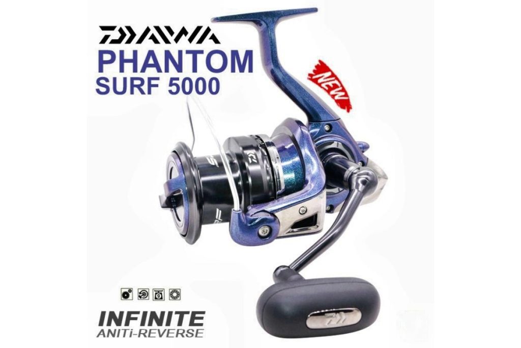 8 Reel Pancing Terbaik di Malaysia 2025 9 DAIWA Phantom Surf Beach Caster