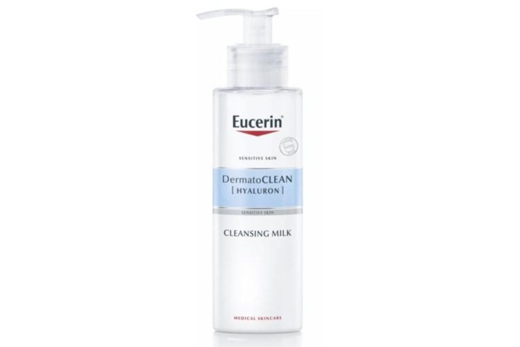 9 Milk Cleanser Terbaik di Malaysia 2025 2 Eucerin DermatoCLEAN Mild Cleansing Milk