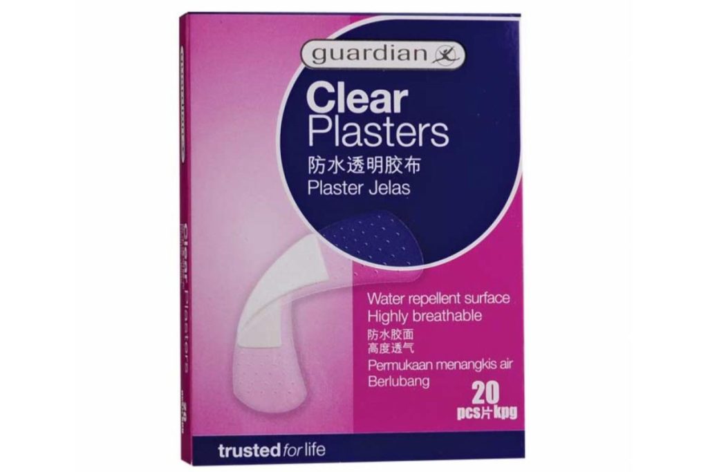 8 Plaster Terbaik di Malaysia 2025 7 Guardian Clear Plaster