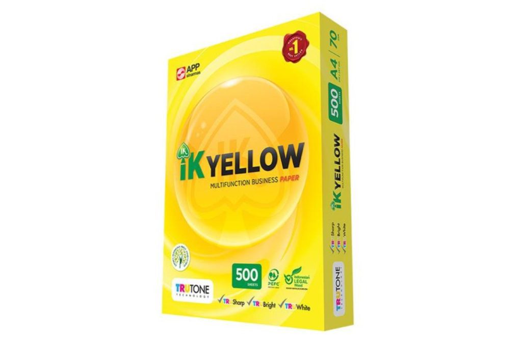 8 Jenama Kertas A4 Terbaik di Malaysia 2025 2 IK Yellow A Paper