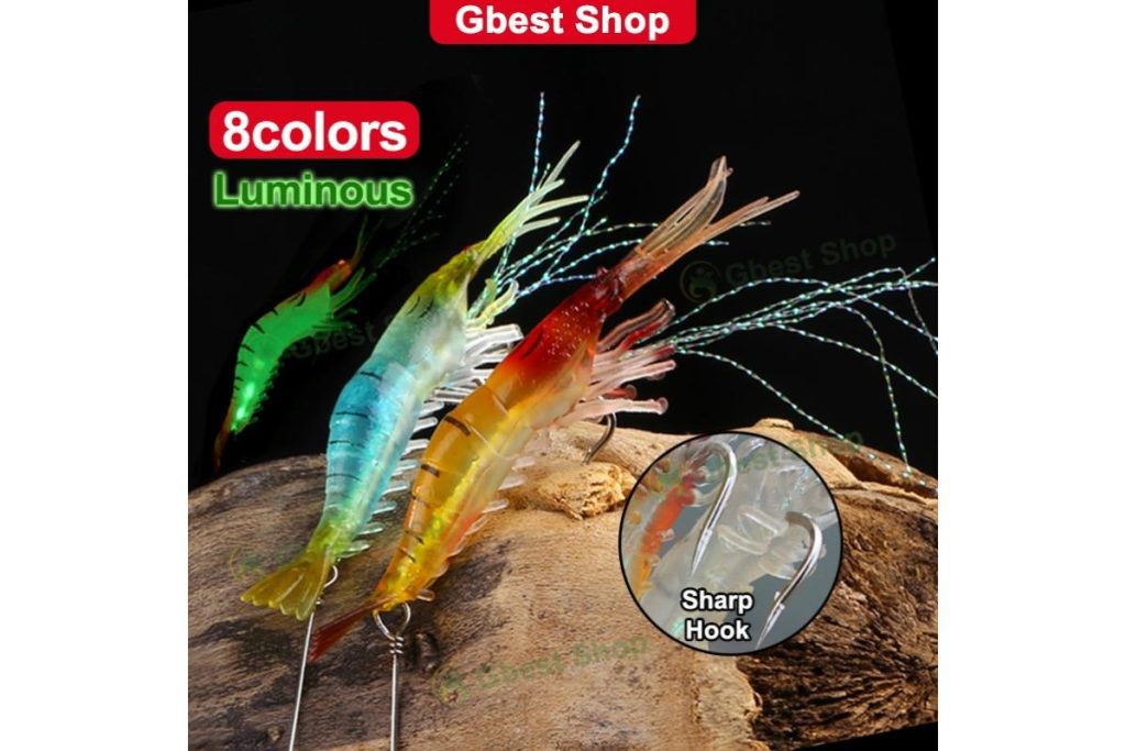 Top 8 Best Artificial Fishing Lures in Malaysia 2026 8 Luminous Shrimp Lure