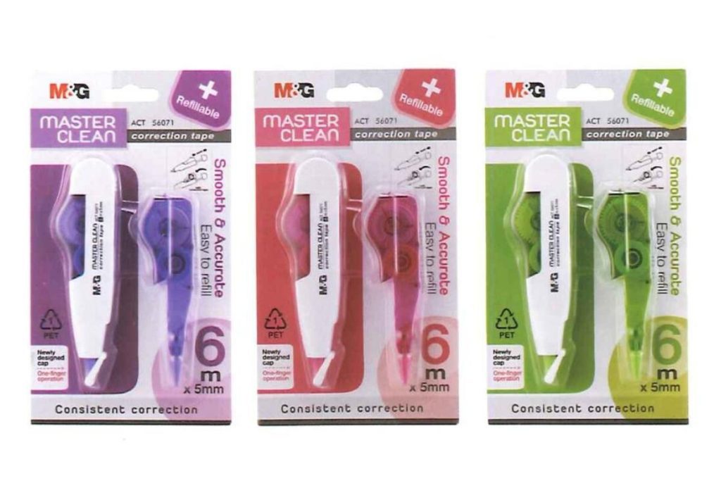 Top 8 Best Correction Tapes in Malaysia 2025 9 MG Master Clean Correction Tape